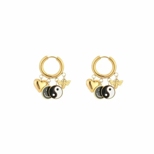 Bedeloorbellen yin yang