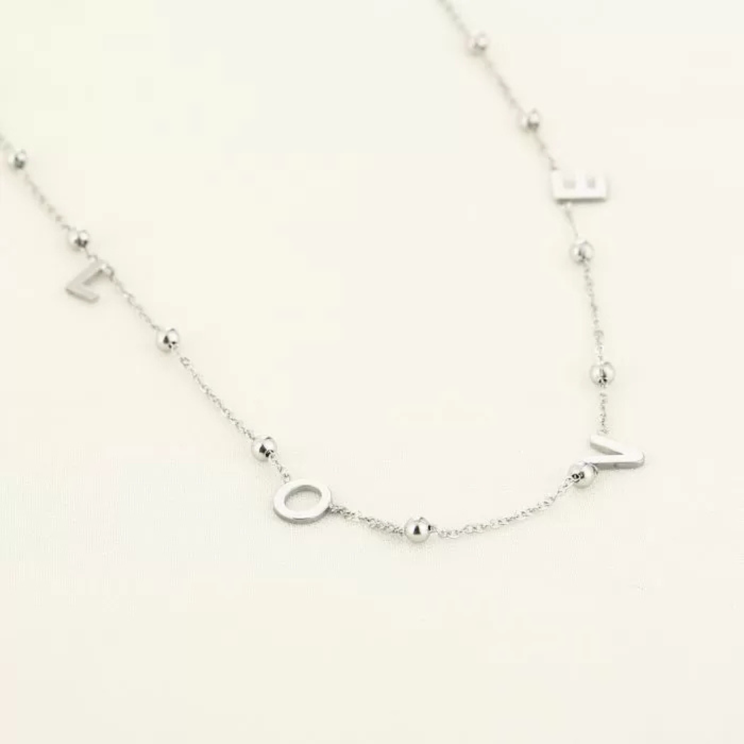 Love ketting subtiel