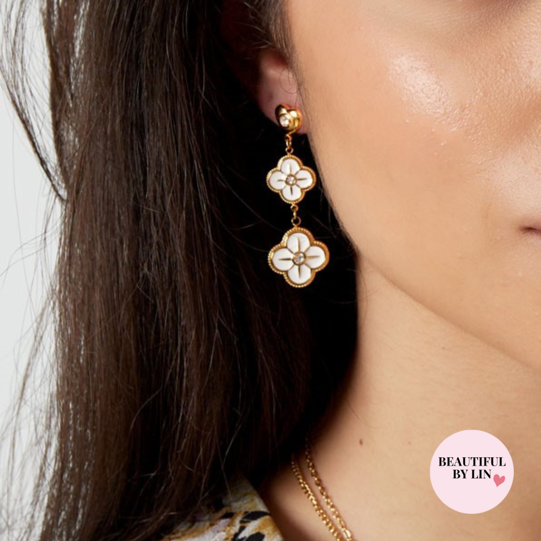 Flower Statement oorbellen