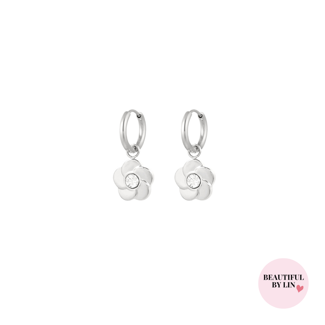 Winterflower oorbellen SALE